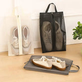 Dustproof Portable Outdoor Mesh Shoe Bag Breathable Lightweight Travel Shoe Bag Shoe Organizer for Outdoor Use/Travel/Sports