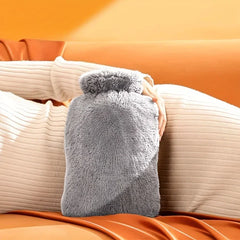 Winter Cute Hand Warmer Hot Water Bottle, 2000ml Plush Shoulder Warmer Hot Water Bag