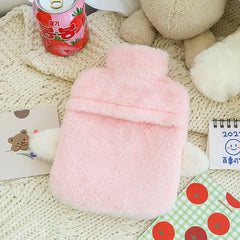 Lovely Cartoon Hand Po Warm Water Bottle 400ml Hot Water Bottles Portable Hand Warmer Girls Pocket Hand Feet Hot Water Bag