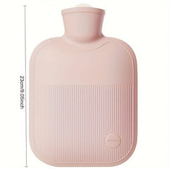 Cozy & Durable Hot Water Bottle with Soft Cloth Cover – 1000ML