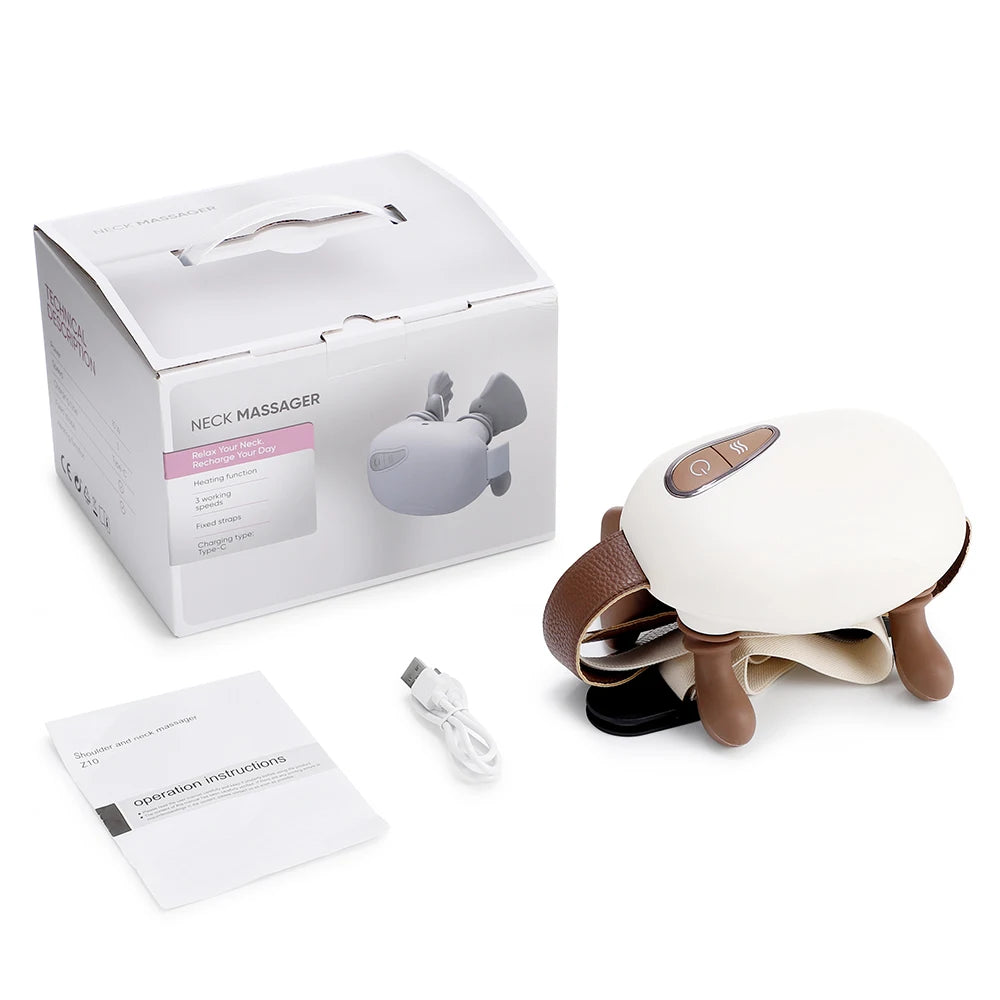 DeepRelief 4D Heated Neck & Shoulder Massager
