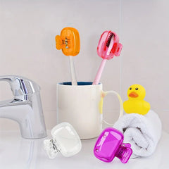 Portable Toothbrush Head Cover – Travel Protective Cap & Hygienic Brush Case