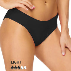 Menstrual Swimwear 4-Layer Leak Proof Period Panties High Waist Swimsuit Sexy Bikini Period Swim Bottoms Absorbent Beachwear
