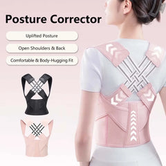 PosturePro Adjustable Back Support Belt – Spine Alignment & Waist Support Trainer for Men & Women