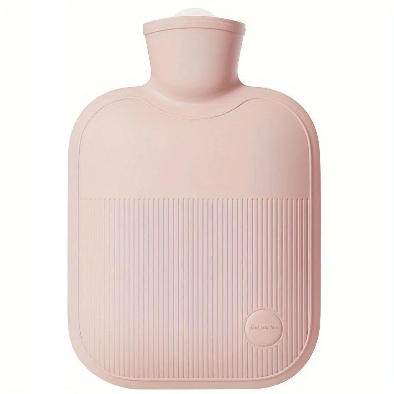 Cozy & Durable Hot Water Bottle with Soft Cloth Cover – 1000ML