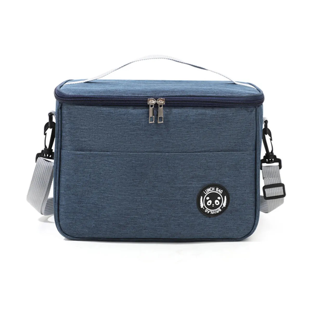 Insulated Bento Lunch Bag – Thickened Aluminum Foil Thermal Food Carrier with Shoulder Strap